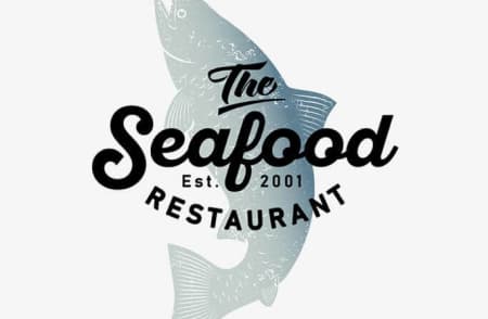 Логотип ресторана морепродуктов